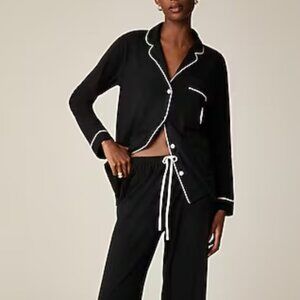 J. Crew Dreamy cotton-blend pajama Top Only  Size Small